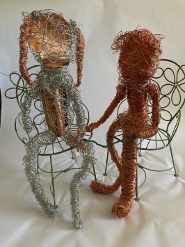 Seated Wire Children